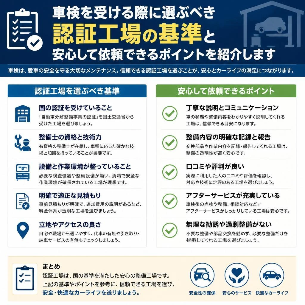 4. 認証工場基準とは？
