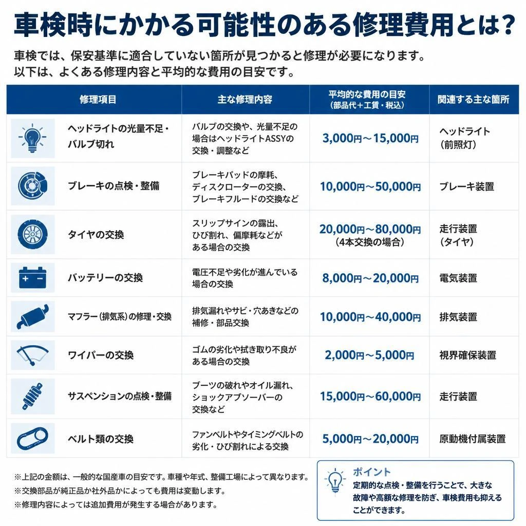 4. 修理費用の考え方
