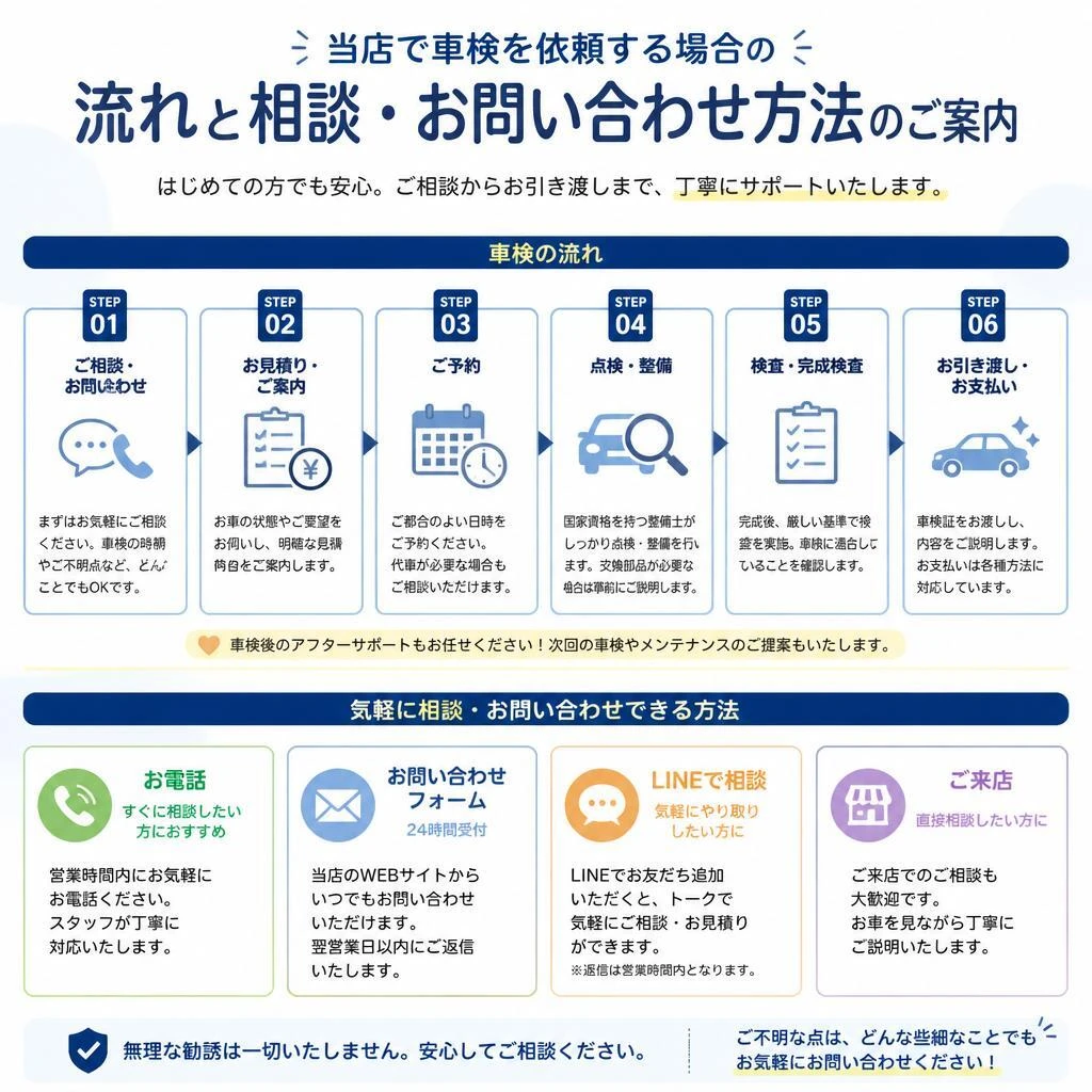 7. お問い合わせの流れ