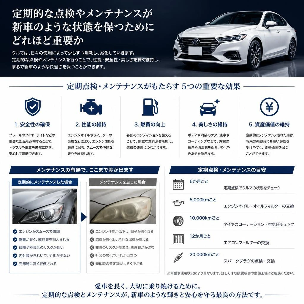 定期点検とメンテナンスの重要性