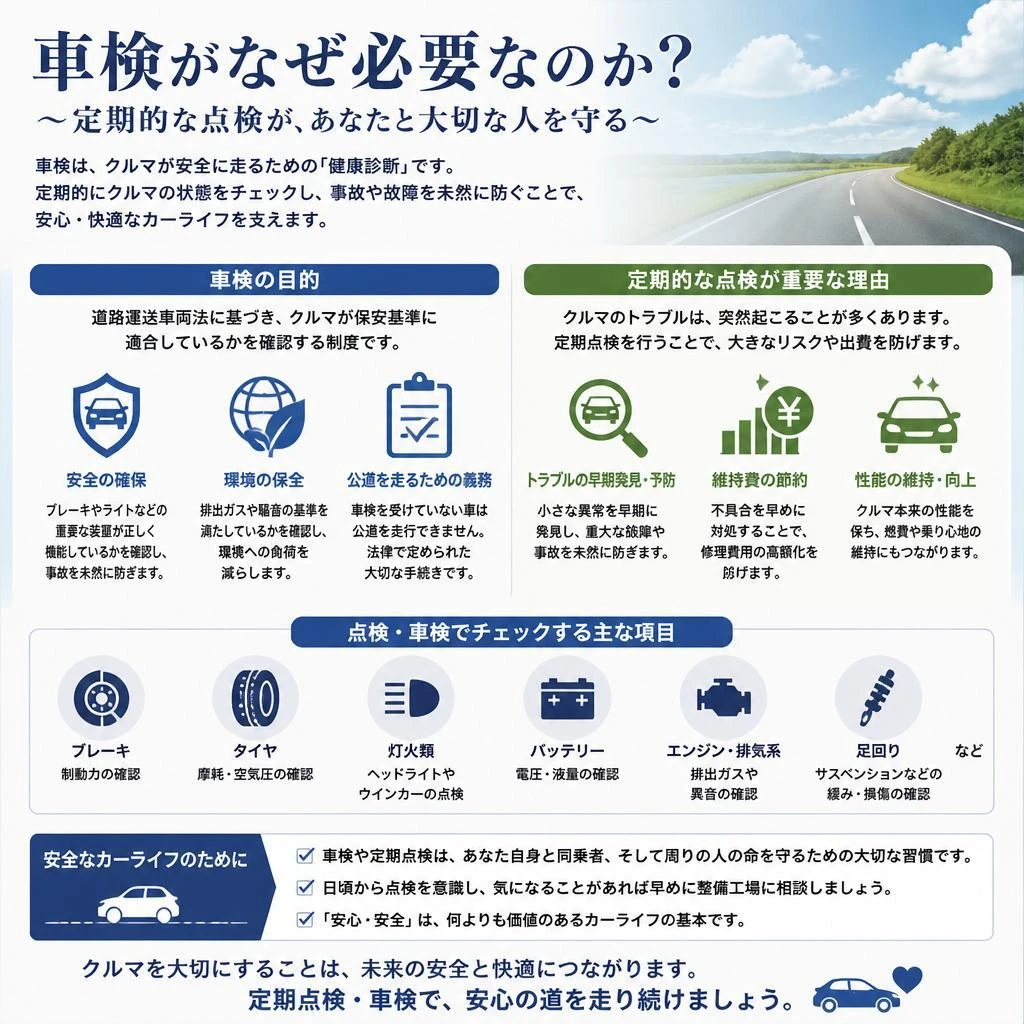車検の重要性と必要性