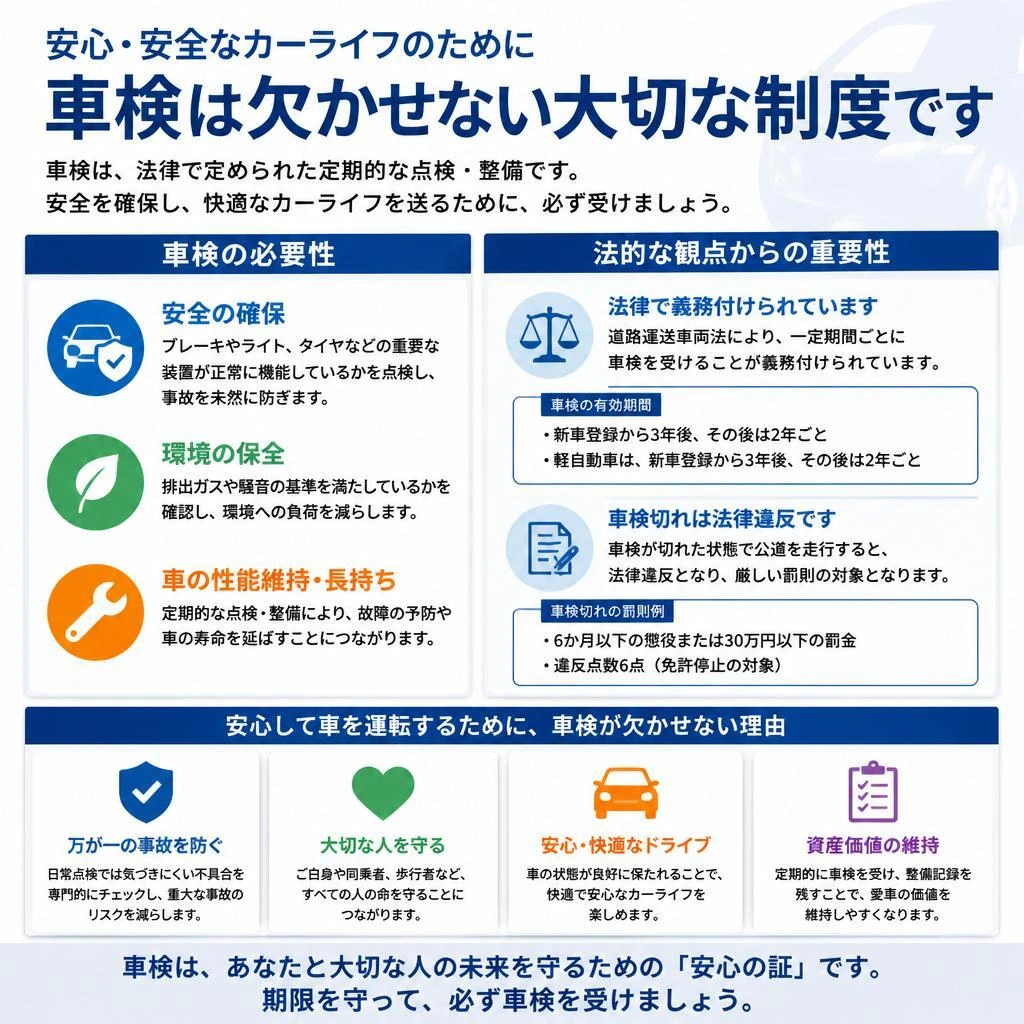 2. 車検の重要性