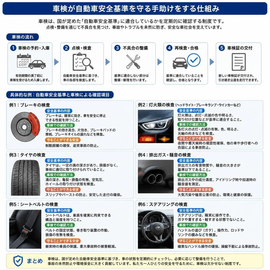 法律と安全基準を守る
