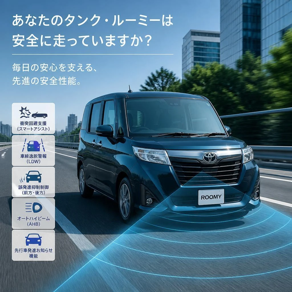 あなたのタンク・ルーミーは安全に走っていますか？