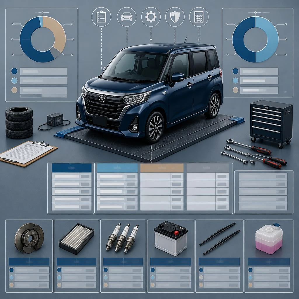車検にかかる費用の詳細
