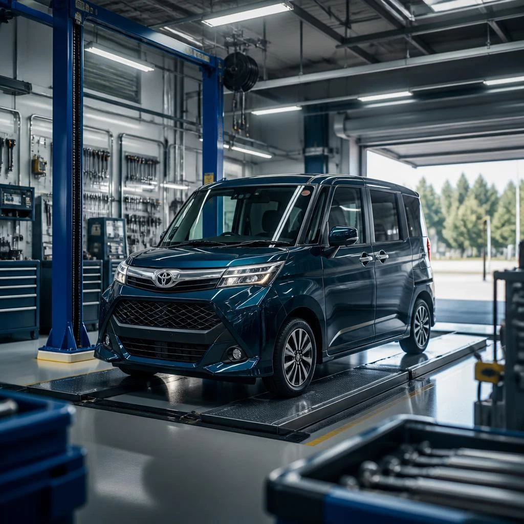 あなたのトヨタ・タンクを守る、信頼の整備工場で迅速車検！