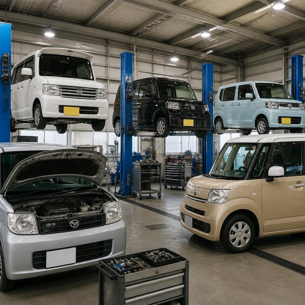 軽自動車専門の整備と点検