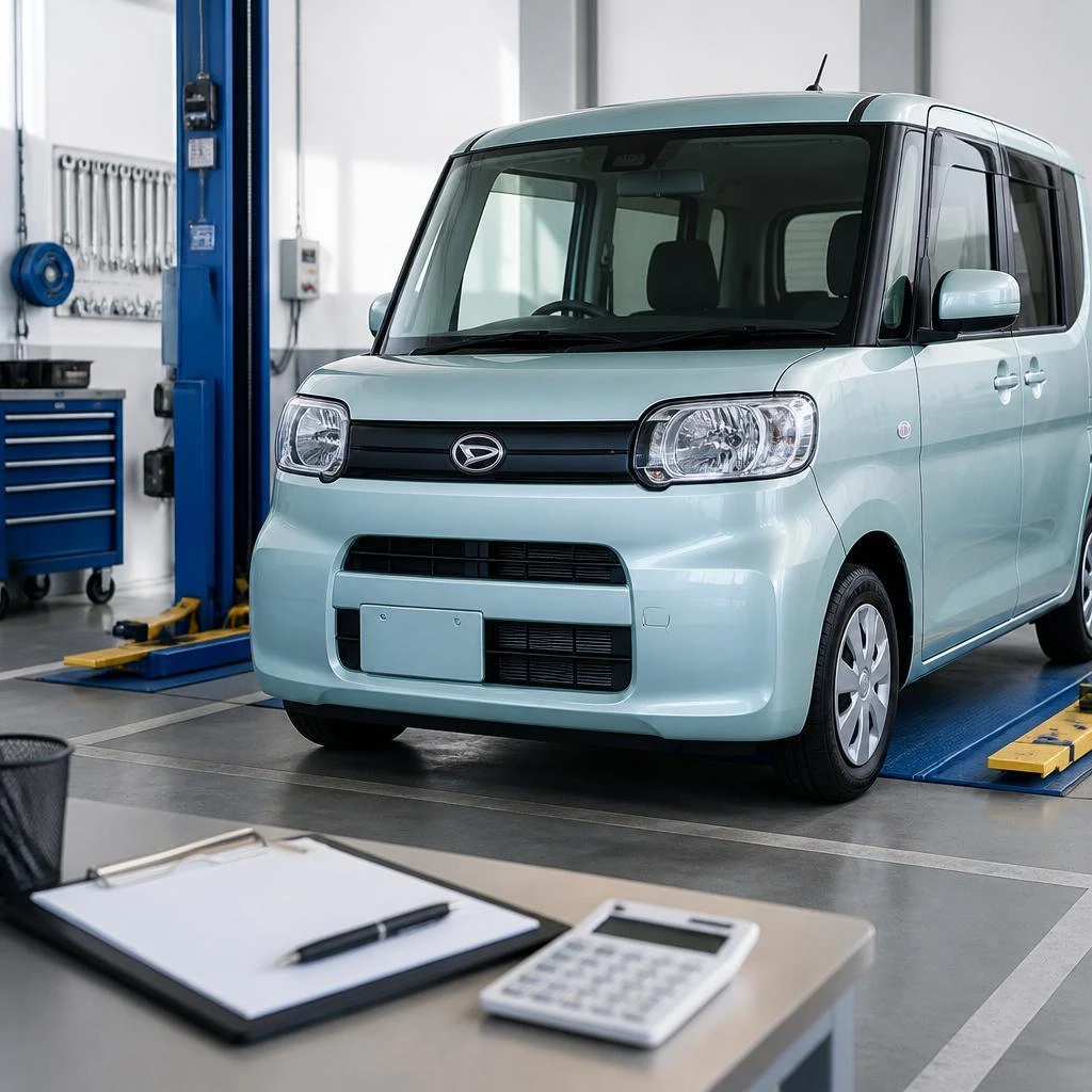 賢くダイハツタントの車検費用を知ろう！