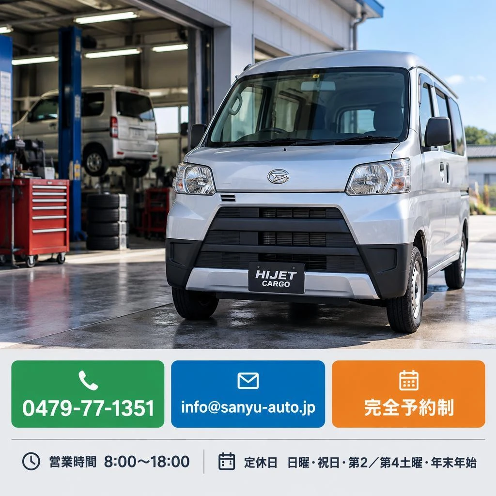 成田市周辺で車検・点検をご検討なら、まずはご相談を