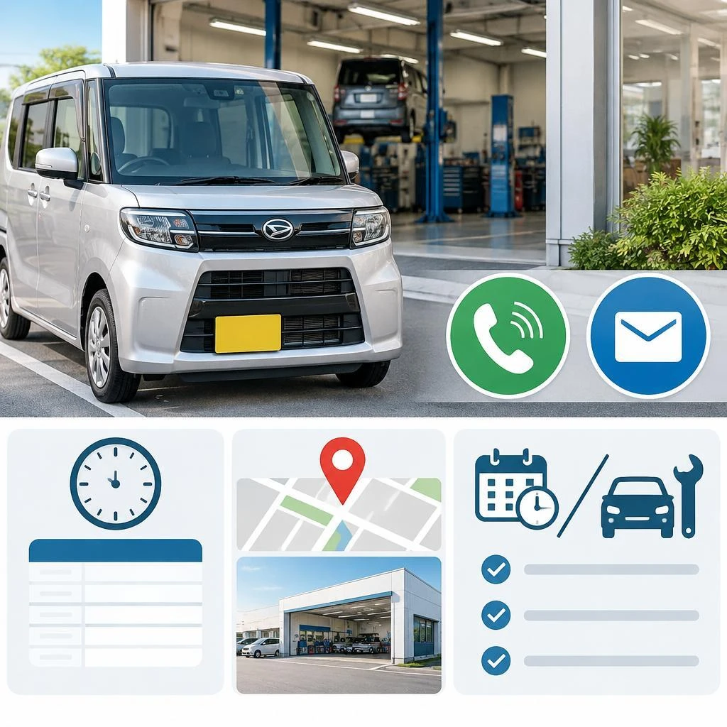 成田市周辺のタント車検は、三友自動車へお問い合わせください